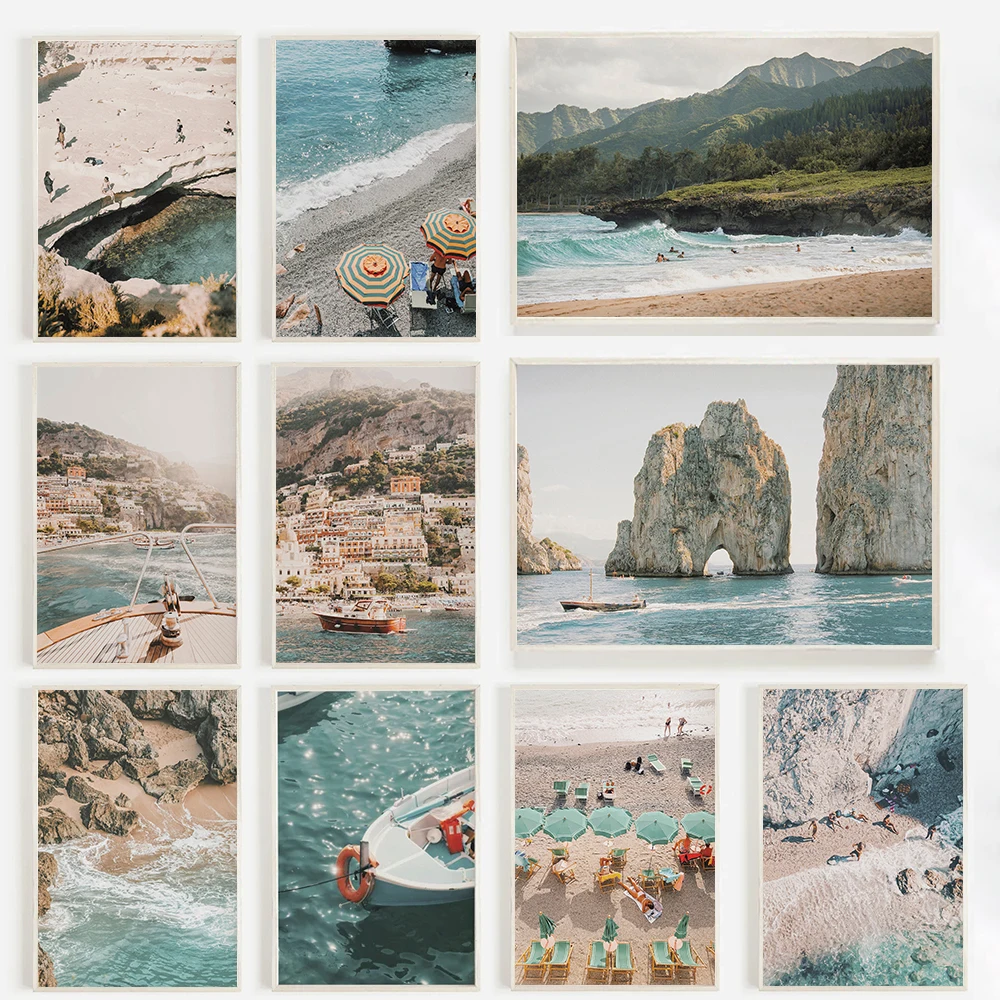 Coastal Beach Photography Canvas 1