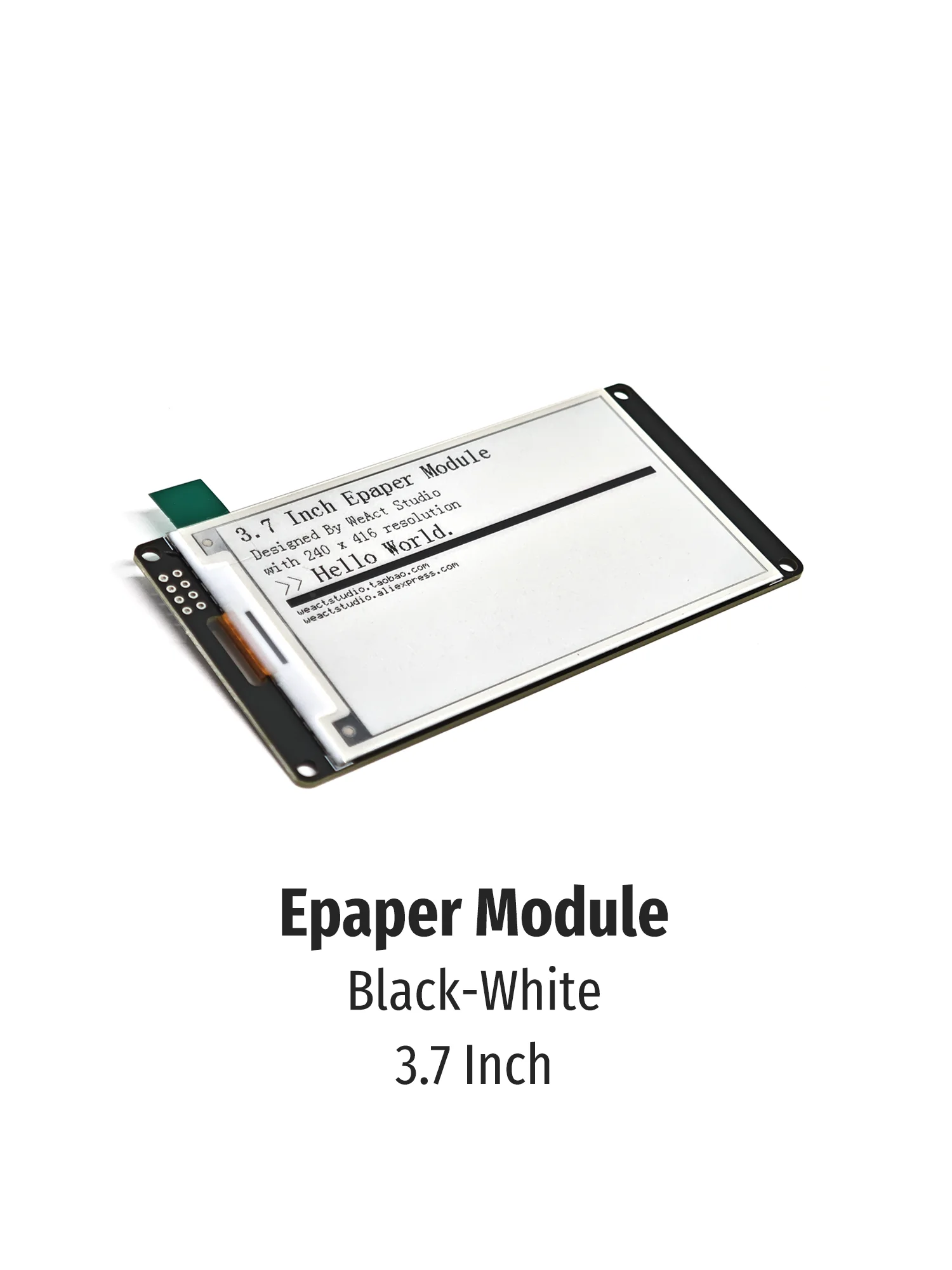รูปสินค้า โมดูลจอแสดงผล Epaper 3.7 นิ้ว สำหรับ ESP32