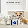 3.2L Cat Automatic Water Dispenser Pet Smart Induction Water Feeder USB With Filter Stainless Steel Dog Feeder Pet Supplies 4