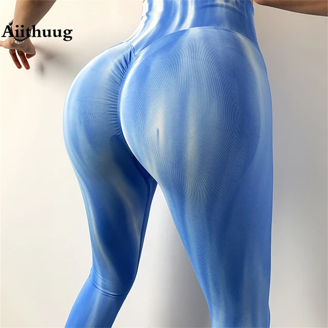 Aiithuug High Waisted Yoga Pants Tummy Control Yoga Leggings Tie-dye Gym  Leggings Gym Pant Sexy Peach Butt Leggings Golf Legging - AliExpress