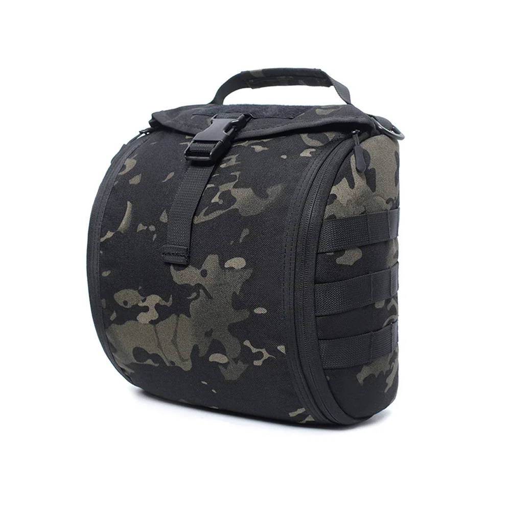 Taktische Helm Tasche MOLLE Halterung Mehrzweck Outdoor Sport Jagd Kampf Training Airsoft Schnelle Helm Lagerung Tragetasche – Detail 12