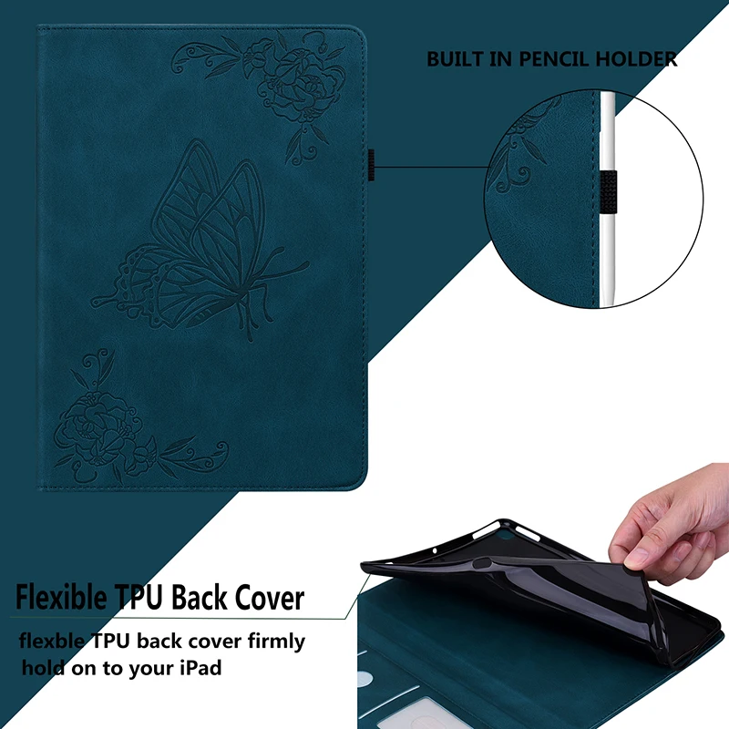 Premium PU Leather Tablet Stand Cover