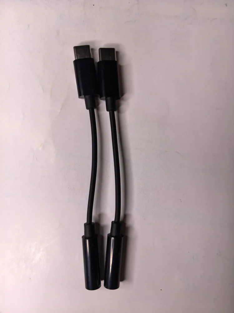 USB Type C to 3.5mm Earphone Adapter and Audio Converter