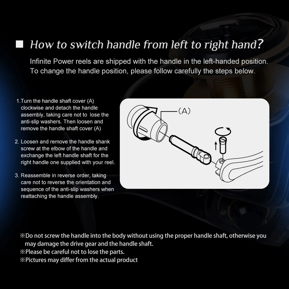 Noeby Infinite Power Spinning Fishing Reel 5000H 8000H 10000H