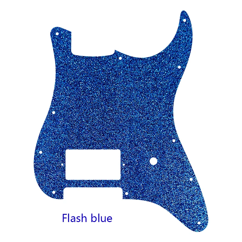 Pleroo Guitar Parts For FD US 11 Mounting Screw Hole Standard Start H PAF Guitar Pickguard With Brige Humbucker No Switch Hole