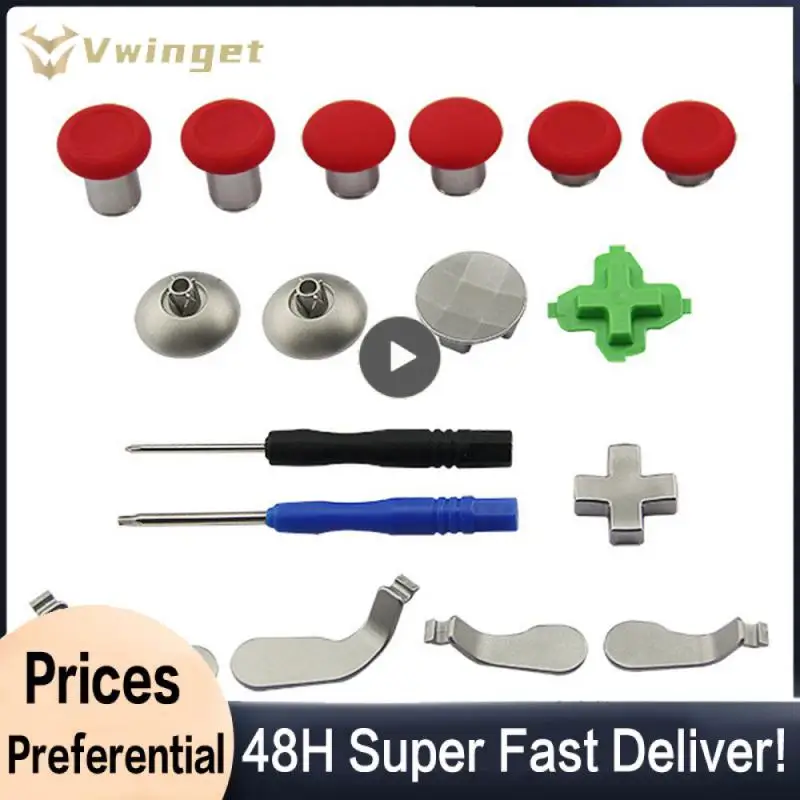 Pulsante Trigger Rana Elite Series 2 Paddle In Metallo Gamepad Thumb Grips Stick Analogico Elite 2 Parti