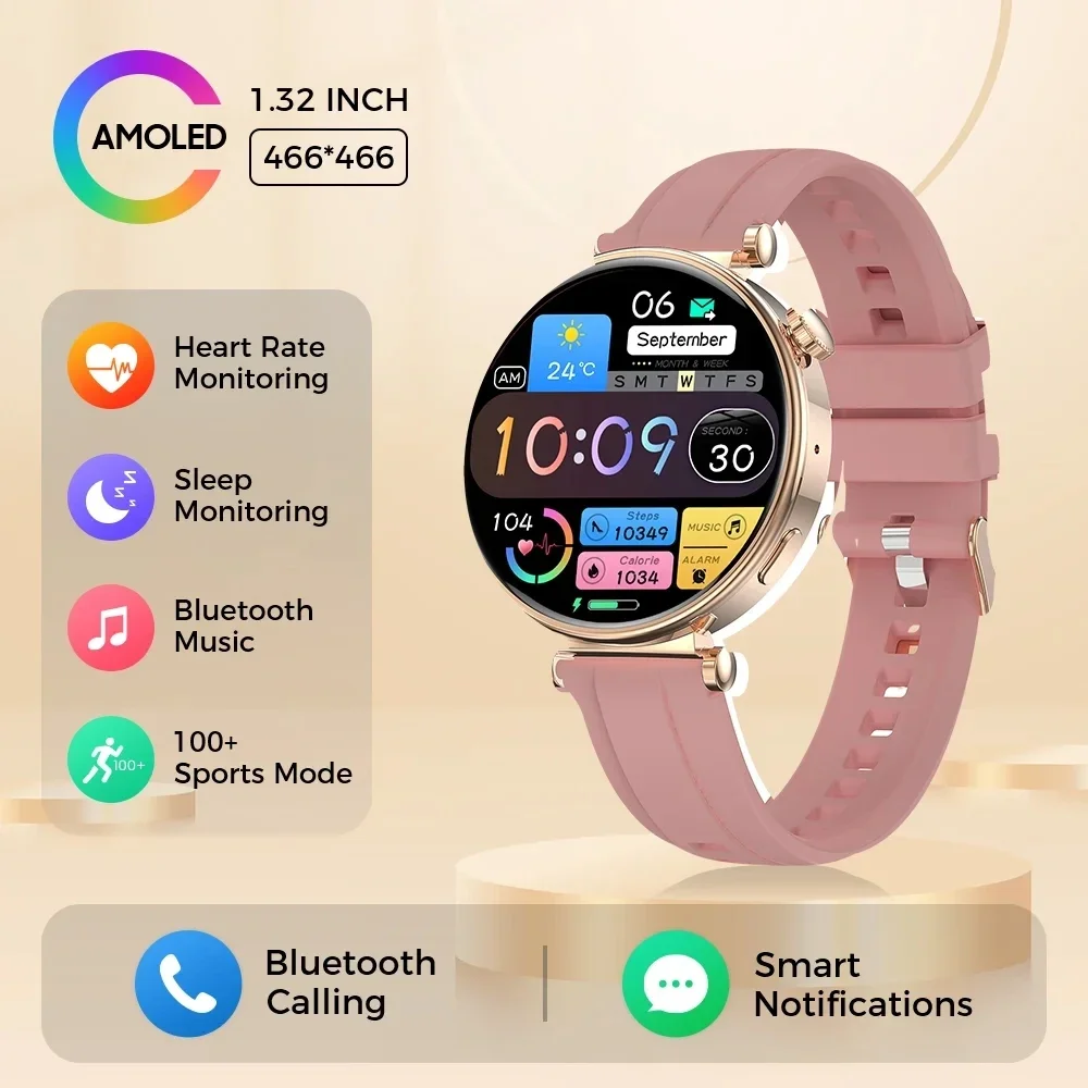 2024-nfc-smart-watch-for-women-bluetooth-call-smartwatch-music-playback-support-recording-ip68-waterproof-watches-sport-fitness