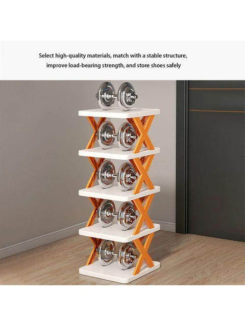 2-9 Layers Stackable Shoe Rack Easy-assembled Shoe Organizer and Storage  Plastic Shoes Cabinets Space-Saving Closet Shoes Shelf - AliExpress