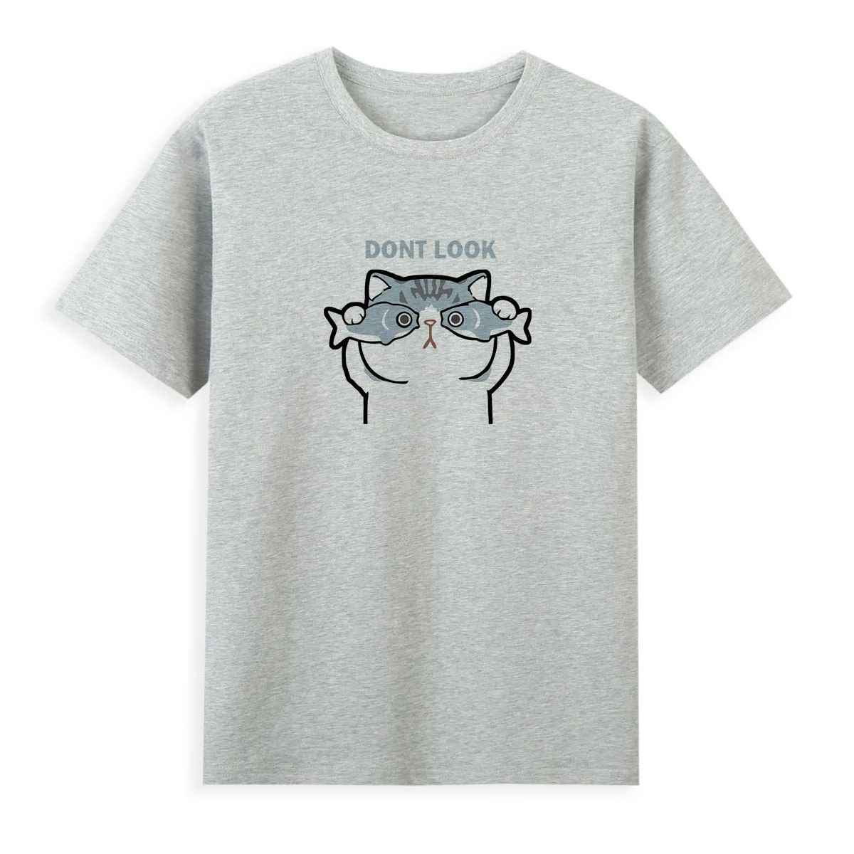 

Cute Cat Print T-shirt New Cartoon Cute Casual Top Hot selling women's high-quality Tshirts A260
