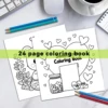 Halloween Adult Picture Book Sweet Love Coloring Book For Adults And Teens Featuring Adorable Creepy Creatures Halloween Gifts 4