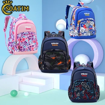 Waterproof Children School Bags Girls Boys Primary School Backpack Orthopedic Backpack Schoolbag Kids Book Bag Mochila Infantil 1