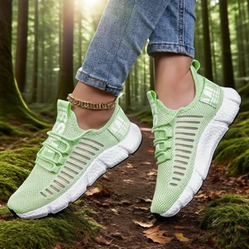 أحذية الجري النسائية ذات النعل الناعم أحذية رياضية خفيفة الوزن رائجة البيع قابلة للتنفس ومضادة للانزلاق سريعة الجفاف أحذية تنس للياقة البدنية 5