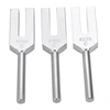 Tuning Forks Set 4096 Hz 4160 Hz 4225 Hz Tuning Forks Set Tuning Fork With Wooden Hammers And Cloth Bag Aluminum Alloy Style 1 3