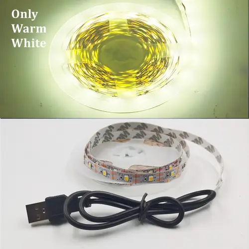 5M USB LED Strip Light 5V 3528 1 Meter 5 Meter Warm Cool White Pink Green Blue Red SMD Ribbon Ceiling Cabinet Light waterproof - Image 10