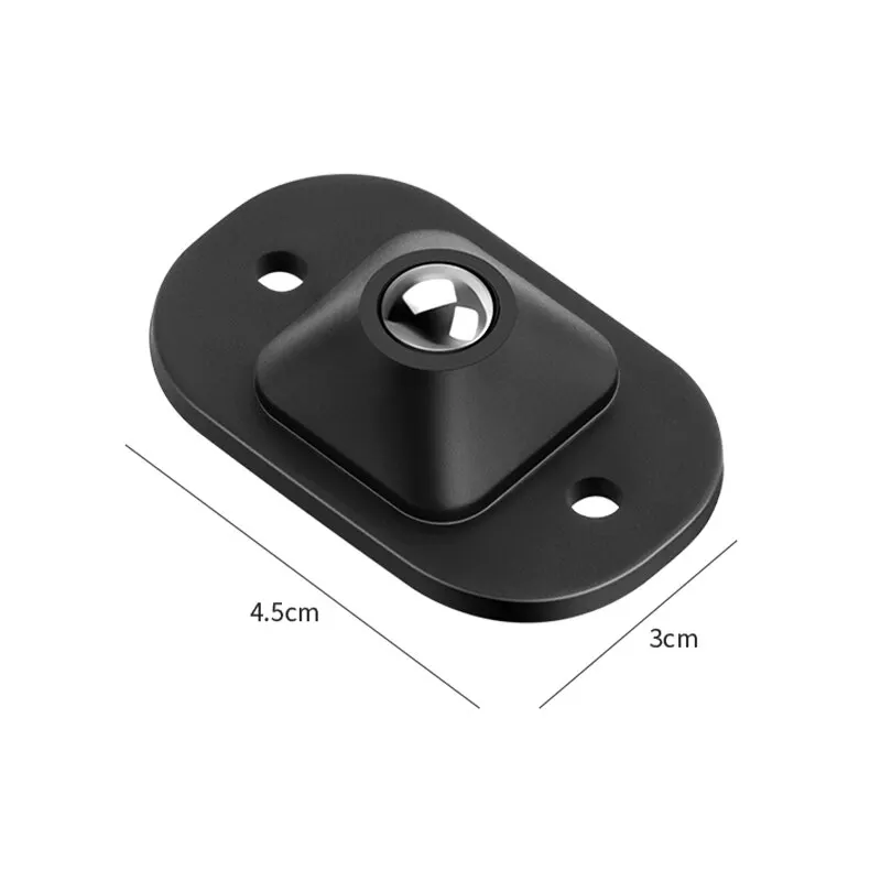 Self Adhesive Caster Mini Swivel Wheels Stainless Steel Universal 360 Degree Rotation Pulley For Furniture Storage Box