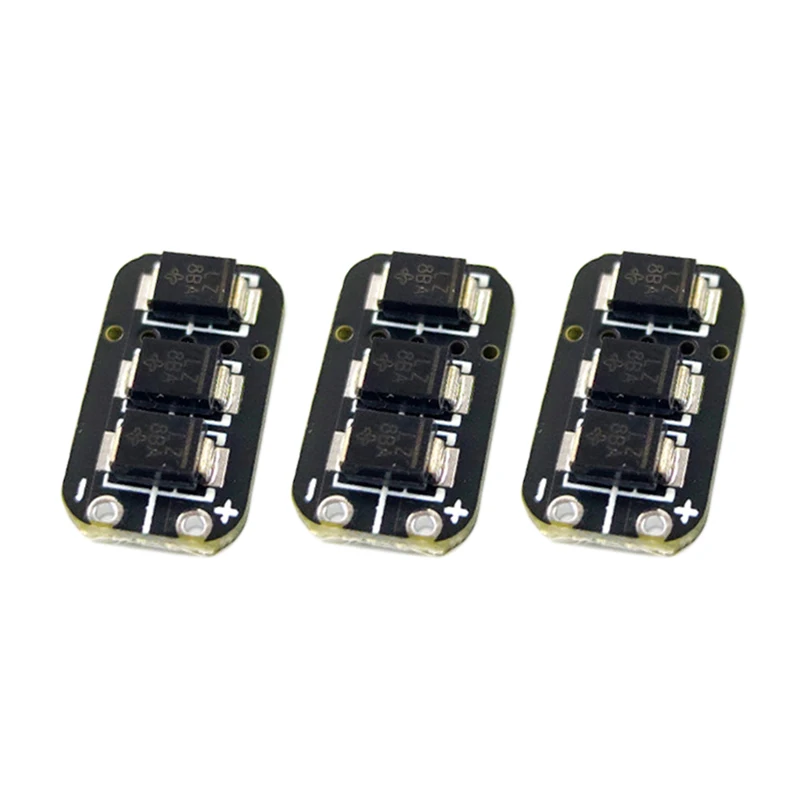 3PCS JHEMCU 3-6S TVS Module Transient Voltage Suppressor Filtering Suppression Board for RC FPV Racing Drone Capacitor Parts