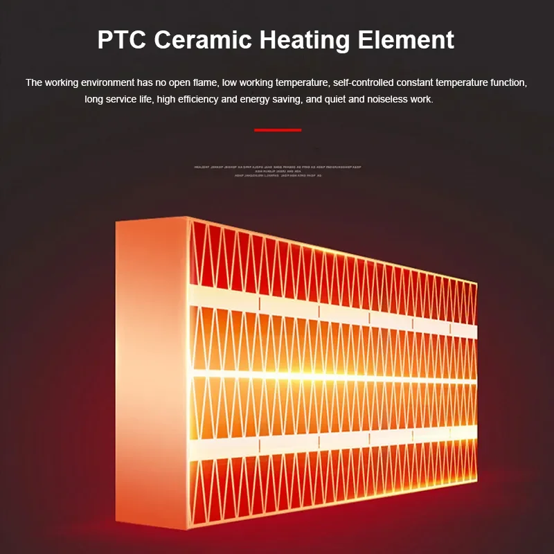 500W electric heater Portable Heater Electric Heater Plug in Wall Room Home Appliance Heating Stove Mini Radiator Remote Warmer Machine