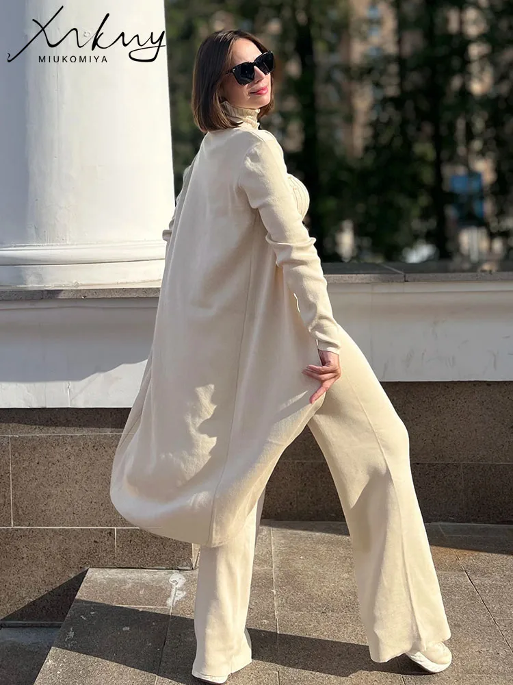 Chaqueta Conjunto De Punto Mujer Chaqueta Conjunto Pantalon Punto