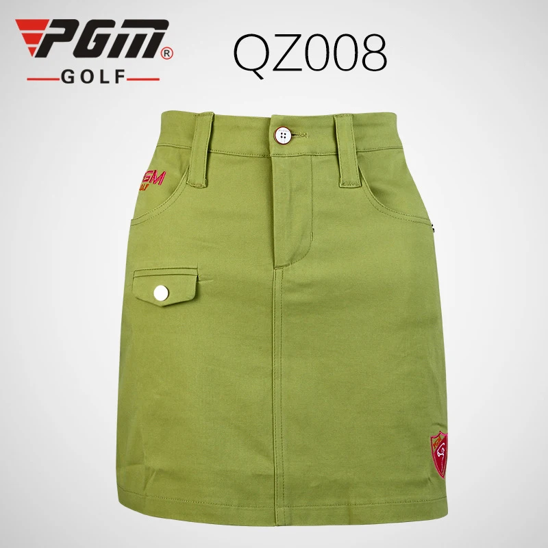 PGM genuine golf skirt ladies pure cotton skirt summer wear anti exposure short