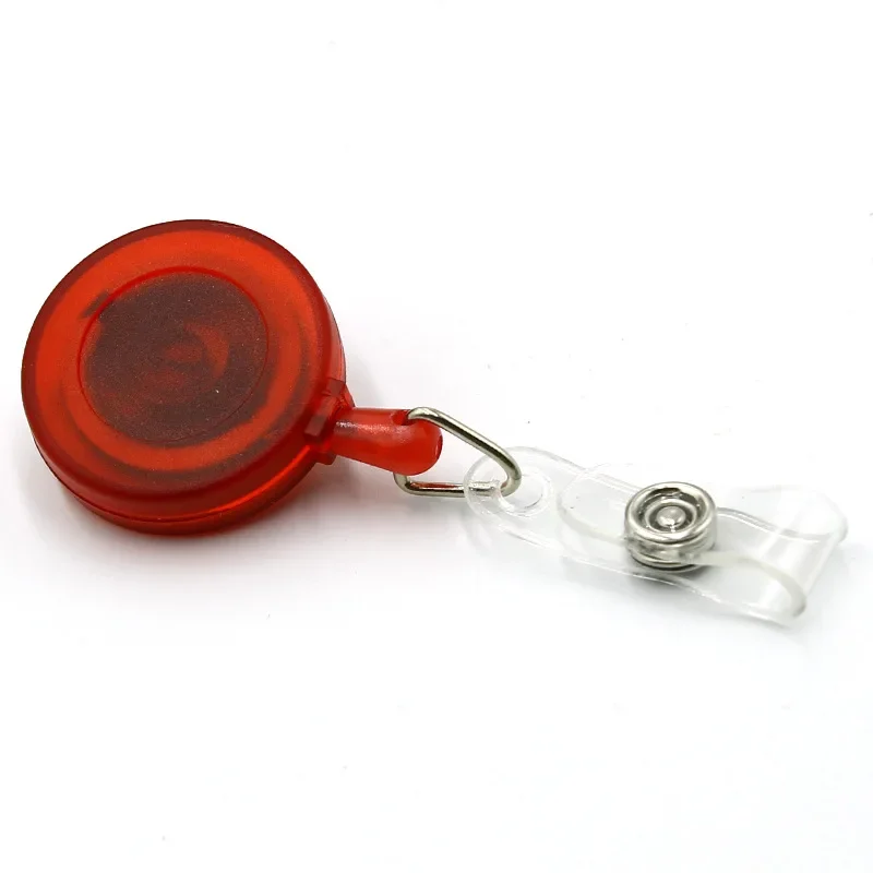 Red Plastic Clip