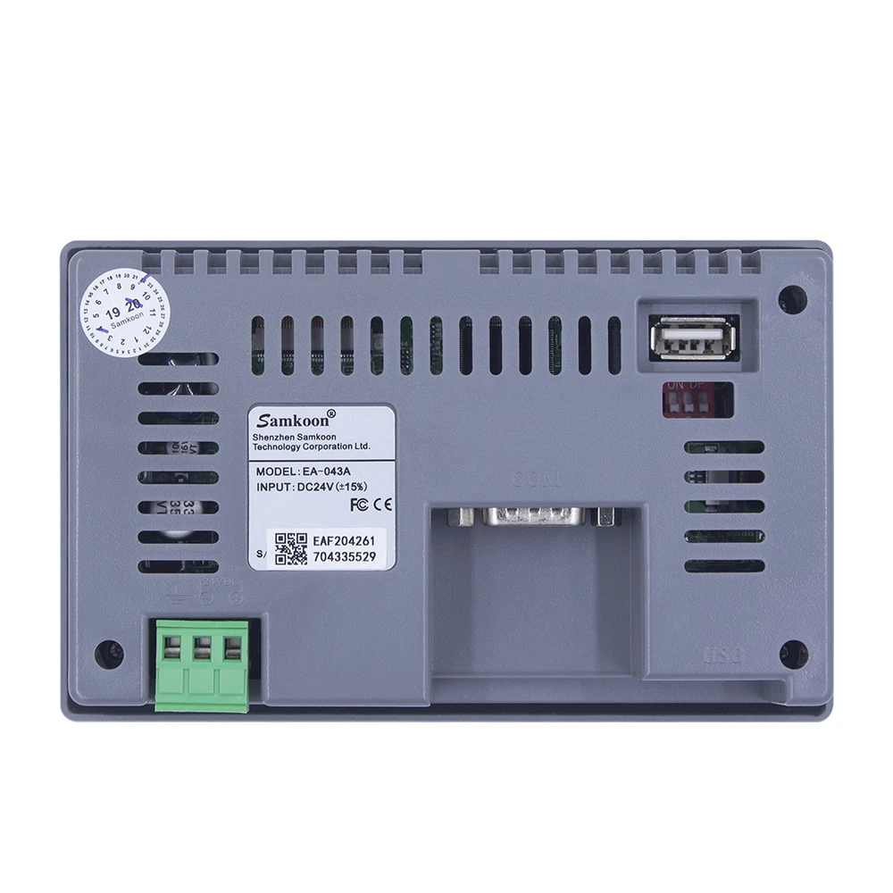 PLC  Samkoon EA-043A Sam-Koon HMI ġ ũ, ޸ ӽ ̽ ÷, 4.3 ġ EA043A, 480*272, ǰ