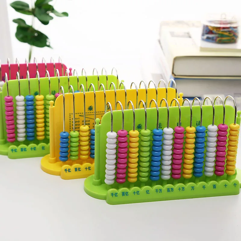 

Kdis Montessori Educational Math Toys Twelve Line Counter Beadwork Maths Addition And Subtraction Early Learning Abacus Toys