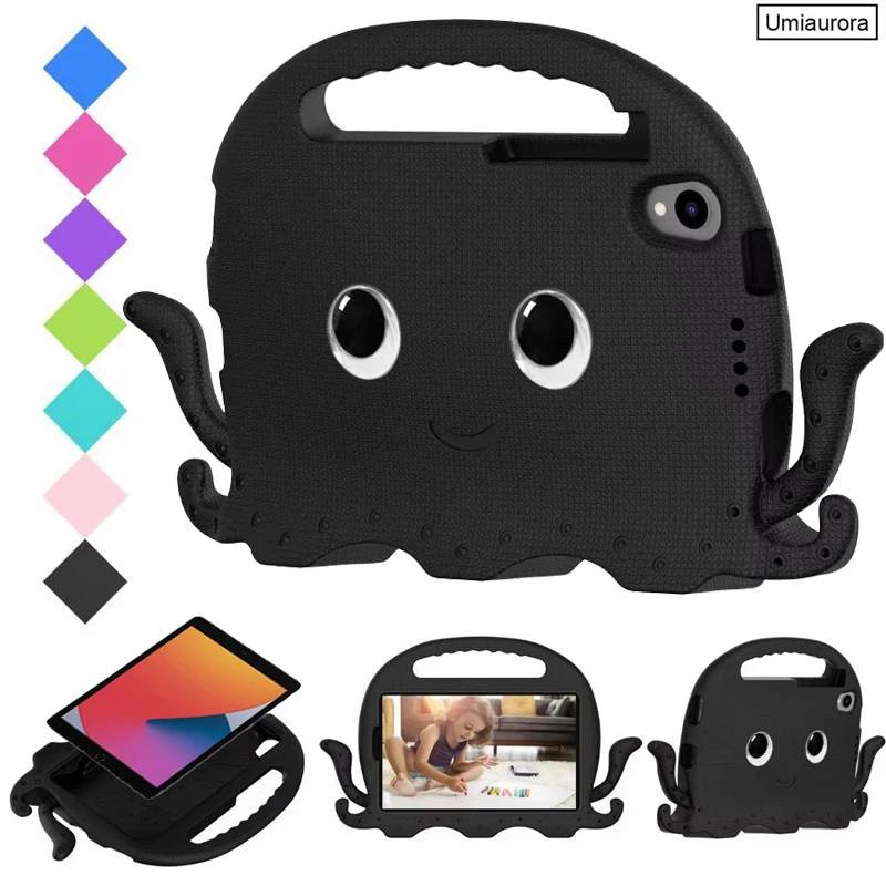 Per Kindle Fire Hd 10 Hd10 Plus 2021 Hd8 Hd 8 Plus 2020 Fire7 2022 Fire 7 2017 2019 Cover Kids Cartoon Eva Handle Stand Case