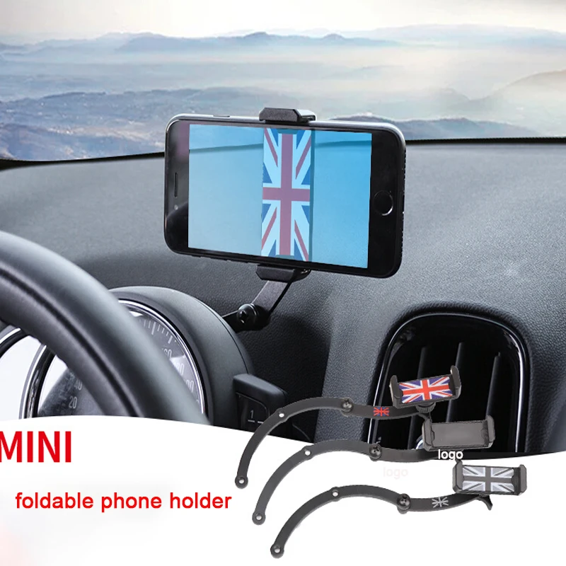 

Автомобильный складной держатель телефона GPS навигация для MINI Cooper ONE F54 F55 F56 F57 F60 R55 R56 R60 R61 автомобильные аксессуары интерьерный Стайлинг