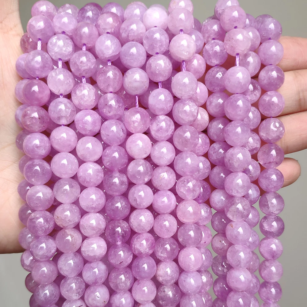 thumbnail image 1 of Cuentas de piedra natural genuina, lava, ojo de tigre, sedimento, jaspe, cuentas redondas sueltas para hacer joyas, pulseras, collares, 4, 6, 8 y 10 mm, 1 of 5