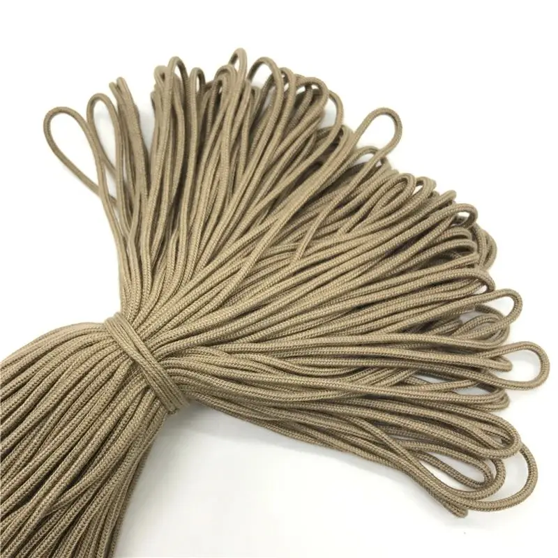 10-Yard Durable Parachute Cord - 2mm Solid Lanyard Rope for Climbing, Camping, and Survival