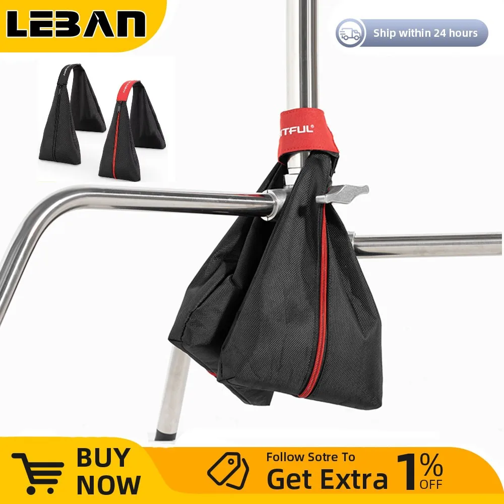 Sandbag Load-Bearing for Light Stand Boom Arm 5KG Dual-section Design Photography Studio Video Stage