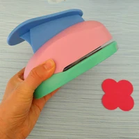 Four Flower Super Large Size Hole Punch Craft Scrapbooking Paper Puncher DIY Greeting Card Decoration Cutting Tool 4