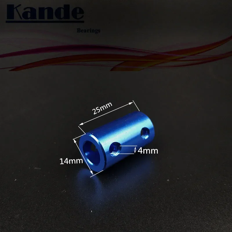 Shaft Coupler Flexible Coupling Shaft Connector Rigid Shaft Coupler Kande Bearings 1pc 5x5 5x8 8x8 3D Printer Accessories Aluminum Couplings Ship Model Couplings 5*5 5*8 8*8 Blue