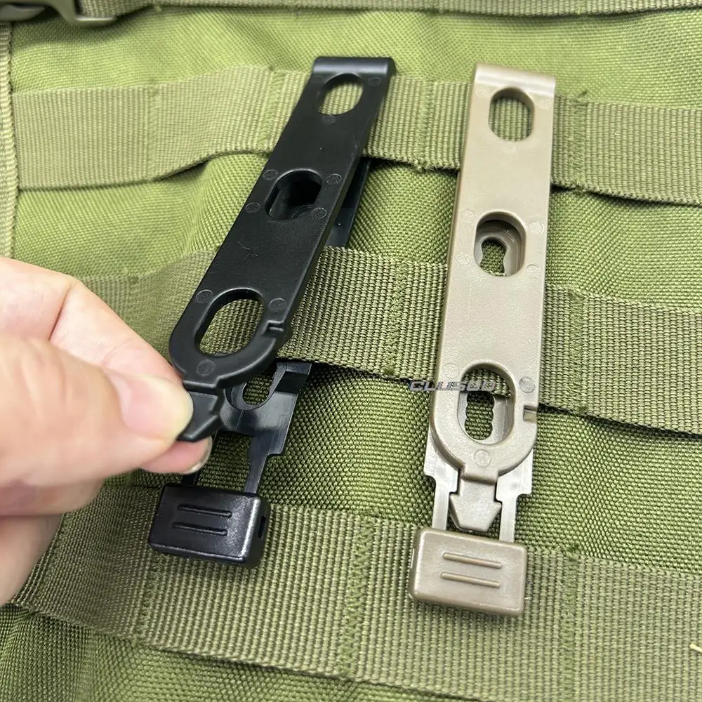 Description Picture 3 of itemMolle Clip Attachments for 5.56mm Soft Shell Mag Pouch, Molle Accessories Back Clip for Magazine Pouch,Kydex Holsters, Sheaths