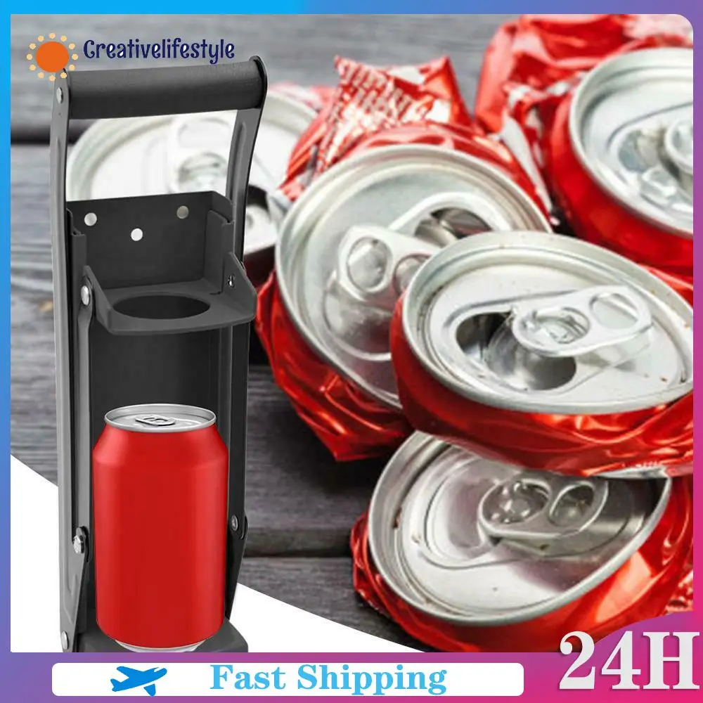 

Can Press Bottle Crusher Metal Can Crushers Heavy Duty Bottle Opener Smasher Kitchen Tools For Soda Beer Cans Bottles