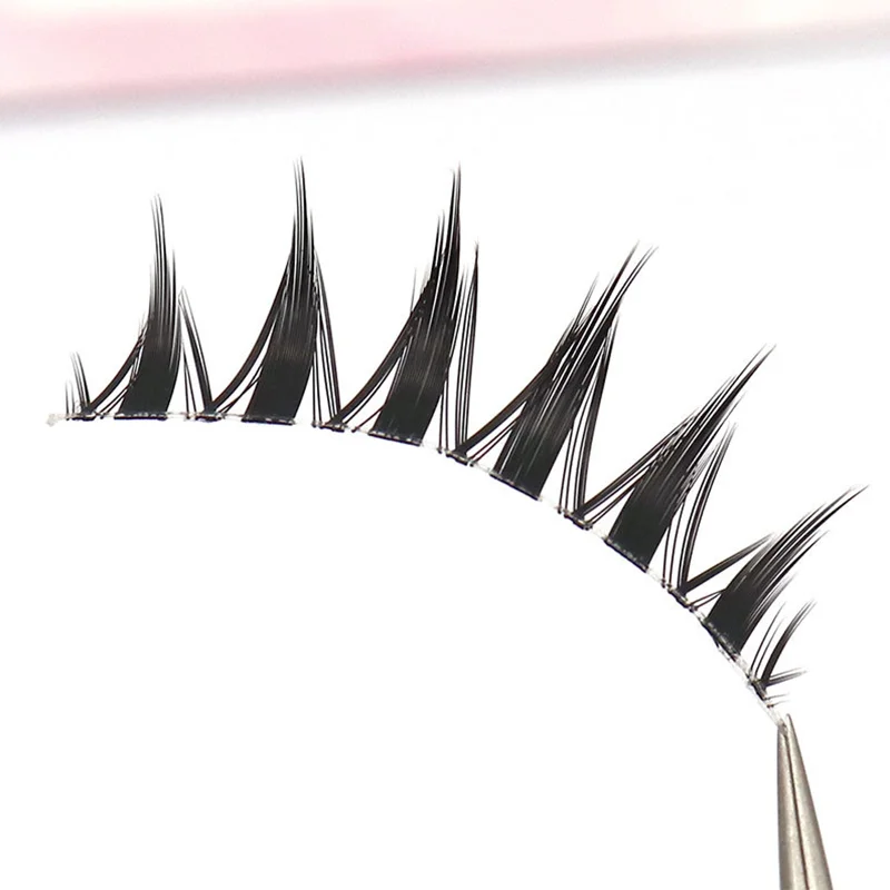 5 Paare neue Cosplay Luft falsche Wimpern natürliche transparente dünne Band Wimpern japanische Simulation Wimpern Verlängerung Make-up – Detail 4