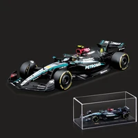 Bburago 1:43 Mercedes-AMG F1 W15 E Performance 2024 Alloy Car Miniature Diecast Model 44# Lewis Hamilton 81# George Russell Toy 2