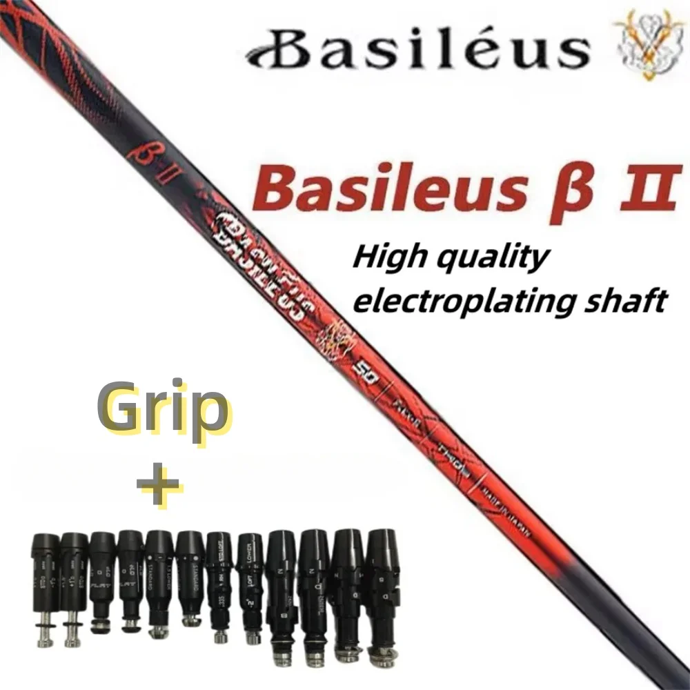 

Golf Clubs Shaft Basileus Generation II Graphite Shaft Driver and wood Shafts Free assembly sleeve and grip