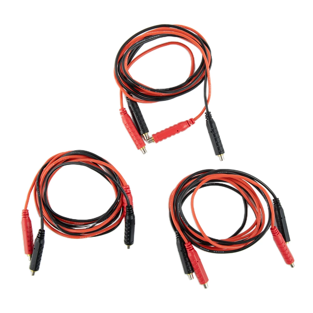 

Magnetic Silicon e Test Leads Jumper Wires 6PC Pack 30VAC 5A 33ft Length – Equipped with Powerful and Tiny Permanent Magnet