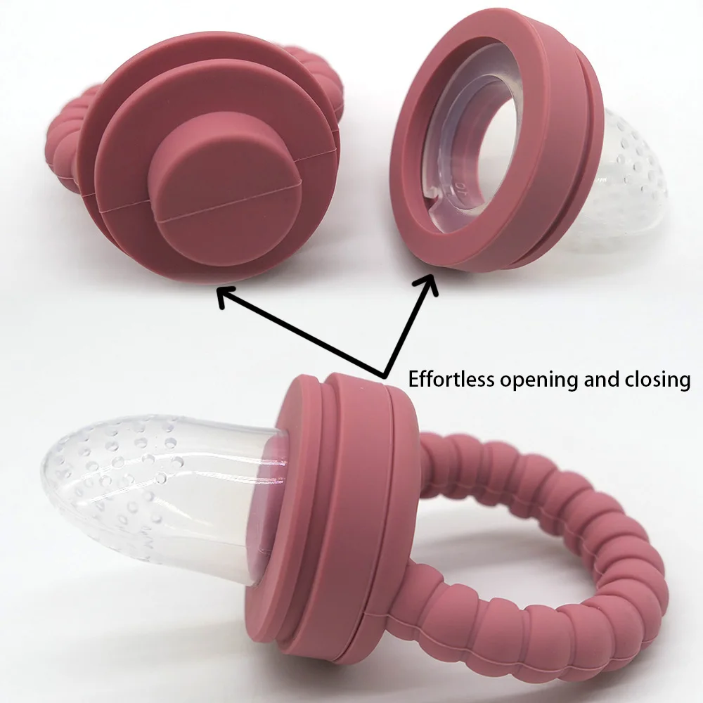 Baby Food Processor Teether, Anti-Sucking Molar Toy for Teething & Mood Relief