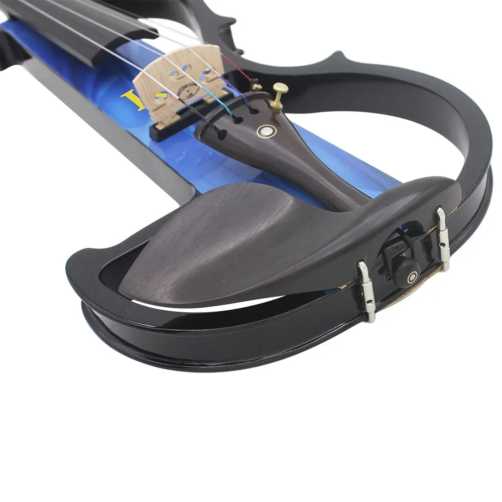 IRIN 4/4 Electric Violin Maple Body Electric Silent Violin With Bow Case Headphone Cable Shoulder Rest Parts & Accessories