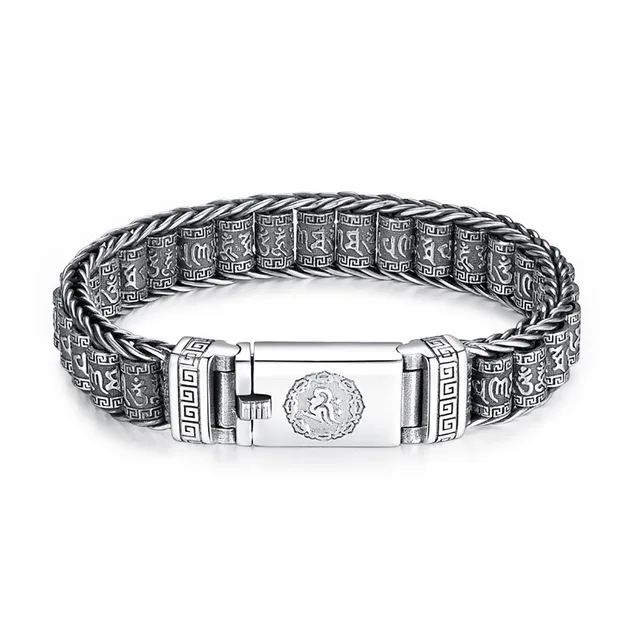 アクセサリー Vintage Silver Roller Chain Bracelet 925 Vintage Silver Roller Chain Bracelet 925