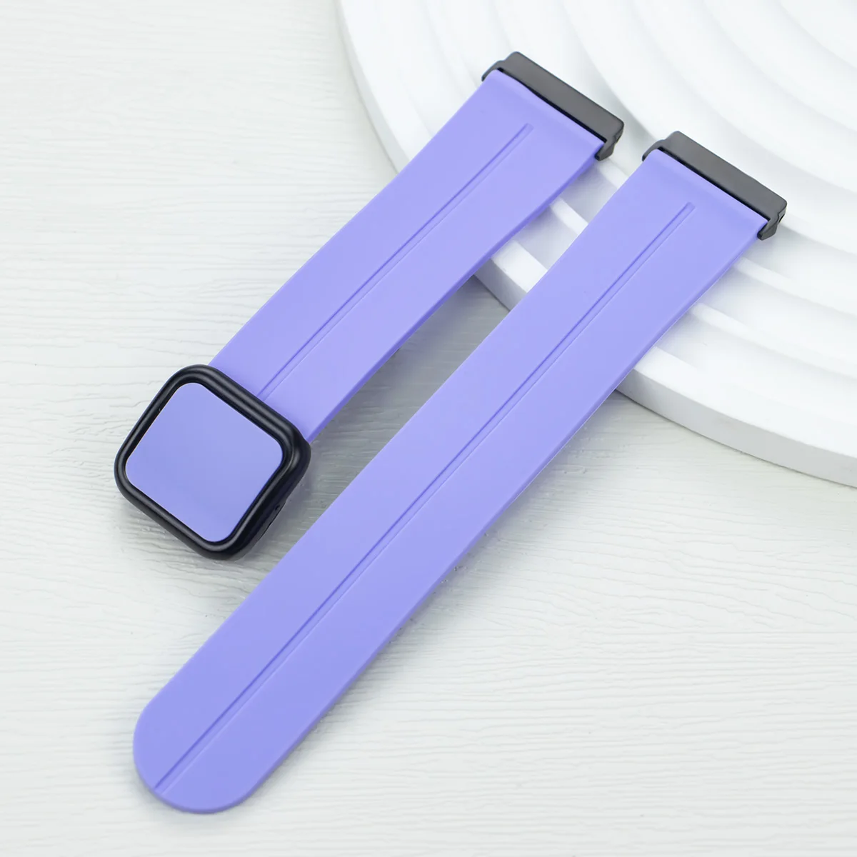 Enhanced Magnetic Buckle Silicone Sports Strap