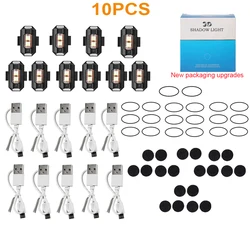 Enhanced USB LED Mini Flashing Warning Light (10PCS)