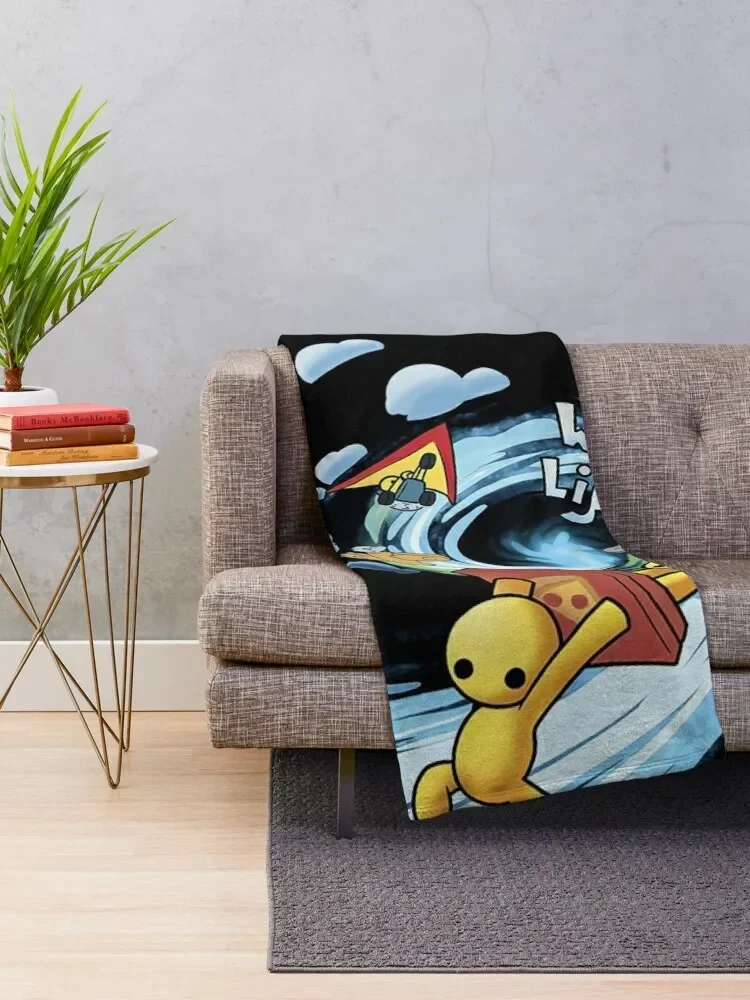 Wobbly Life Throw Blanket Decorative Throw Decorative Sofa Blankets 2