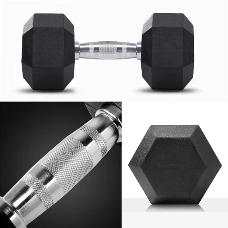 Manufacturer Coated Buy Online Cast Iron Barbell and Hex Hexagonal Dumbbells Buy Online Cheap Dumbbell Set Hex Dumbbe 5kg 50 Kg