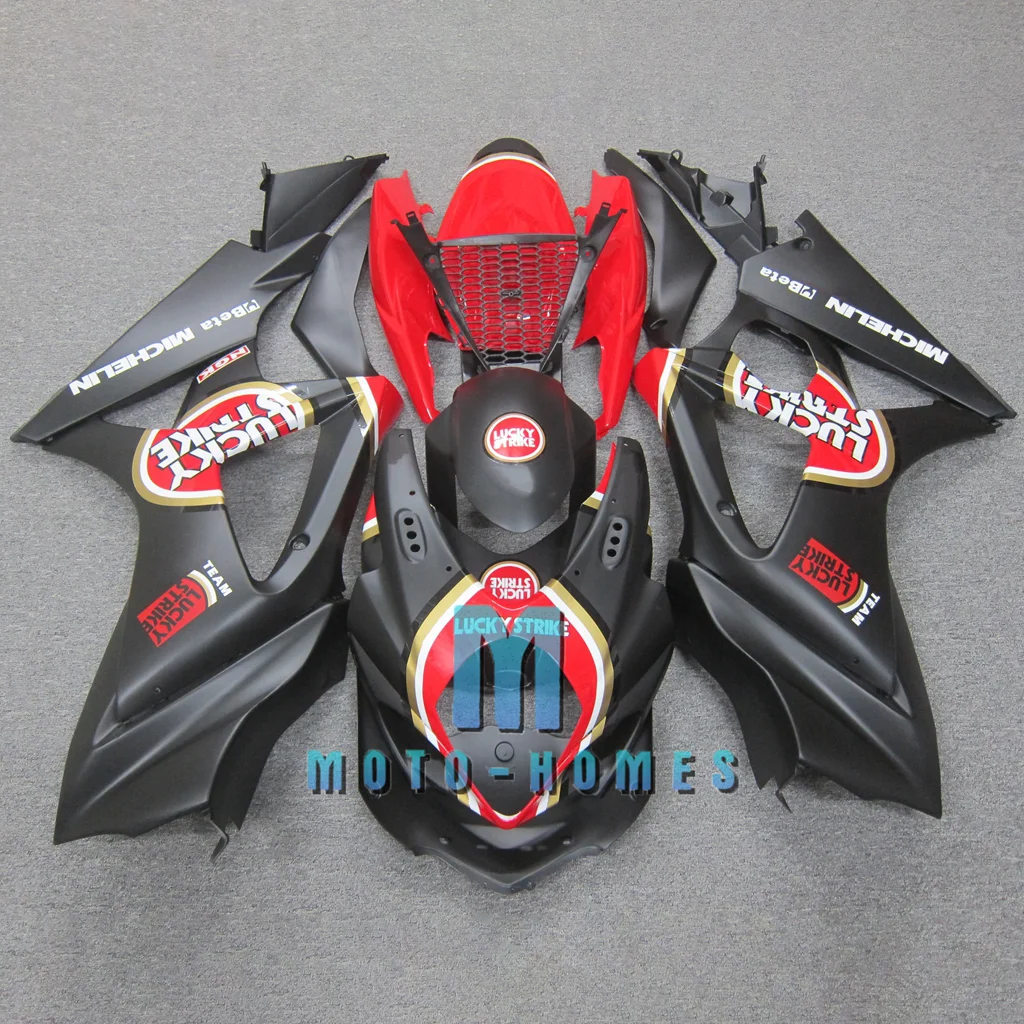 

Обтекатели для мотоцикла K7 SUZUKI GSXR1000 2007 2008 07 08 GSX-R1000, высококачественный комплект обтекателей из АБС-пластика под давлением LUCKY STRIKE