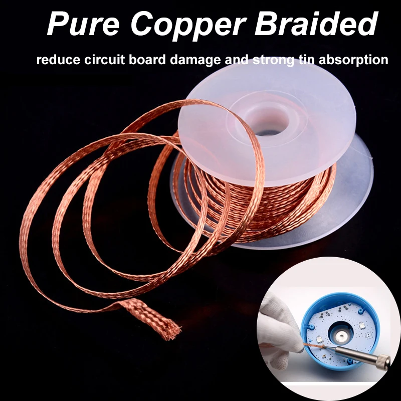 DesolderingBraidTapeCopperWeldingSolderRemover11525335