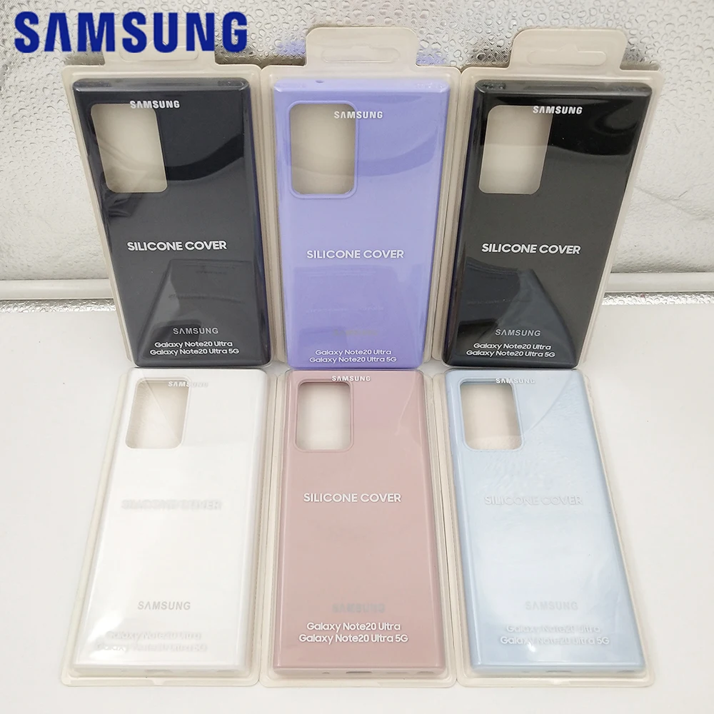 Custodia originale Samsung Note 20 Ultra 5G custodia in Silicone liquido  Silky Soft Full Protect Shell per Galaxy Note20 Ultra N20U con scatola| | -  AliExpress