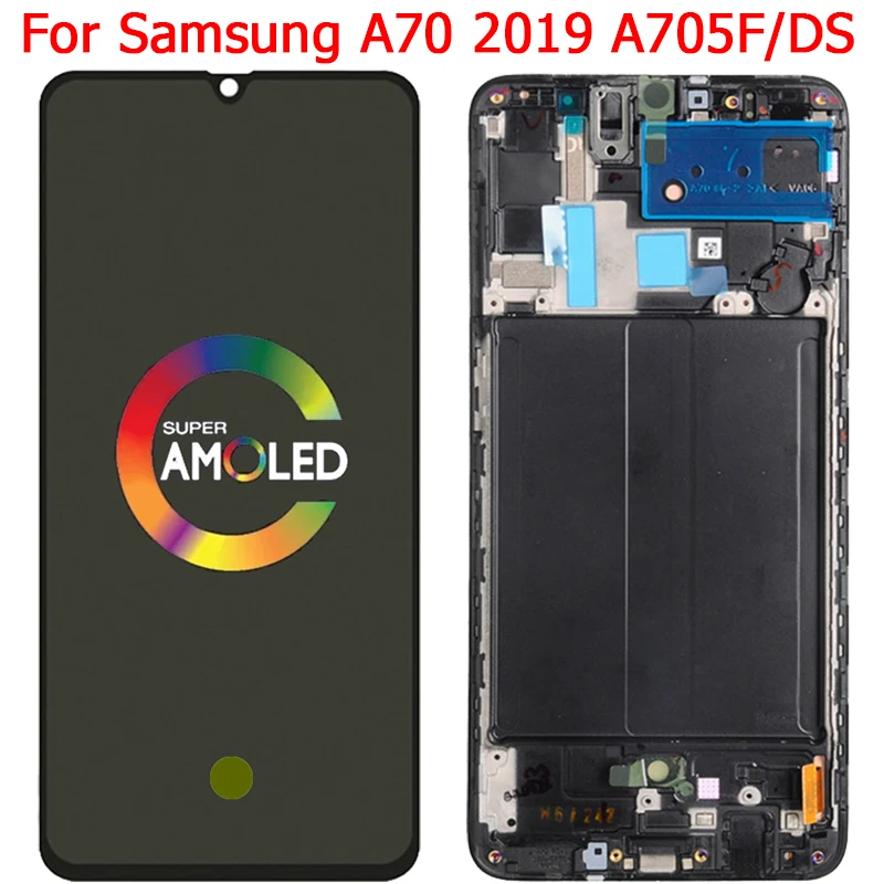 Tanie Oryginalny wyświetlacz SM-A705F do Samsung Galaxy A70 2019 LCD z sklep